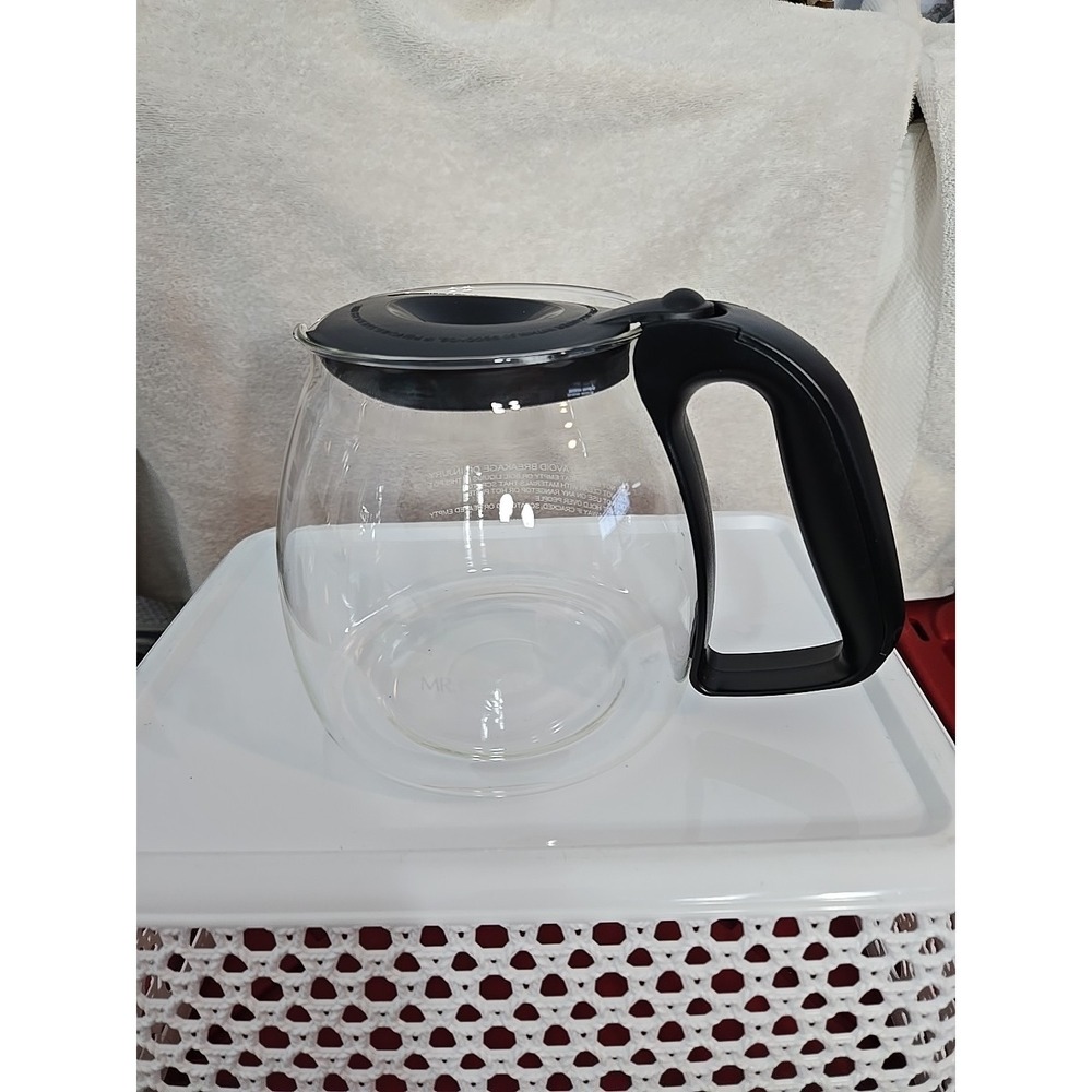 Mr.Coffee‎ PLD12-RB 12-Cup Carafe - Black